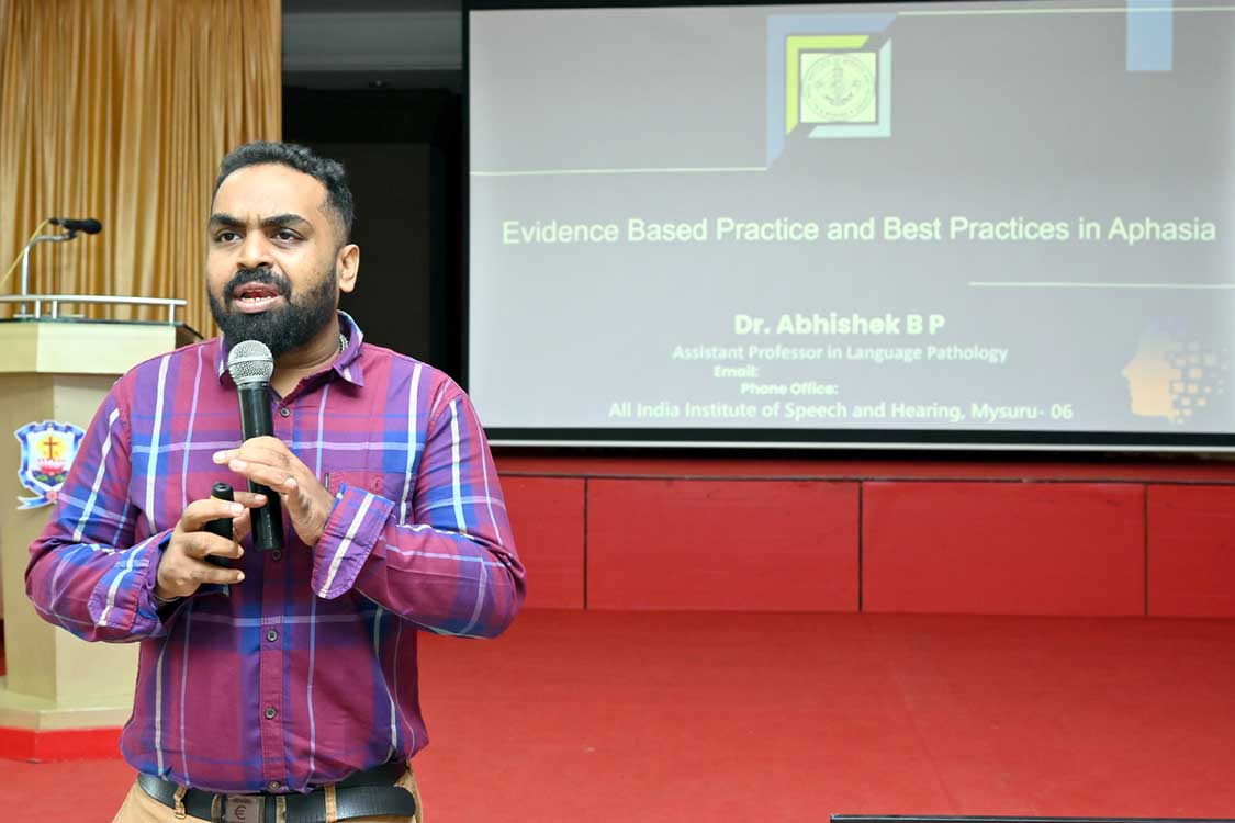 Department of Audiology & Speech Language Pathology - Workshop