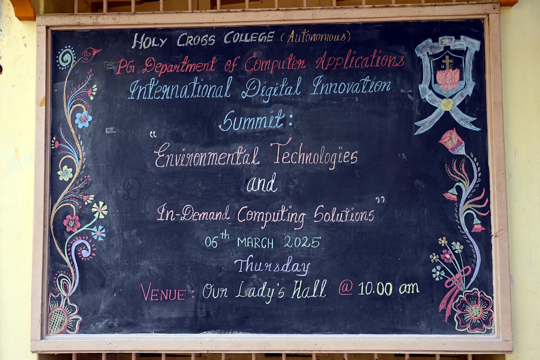 Department of Computer Applications - International Digital Innovation Summit: Environment Technologies and In-Demand Computing Solutions - 6th March 2025