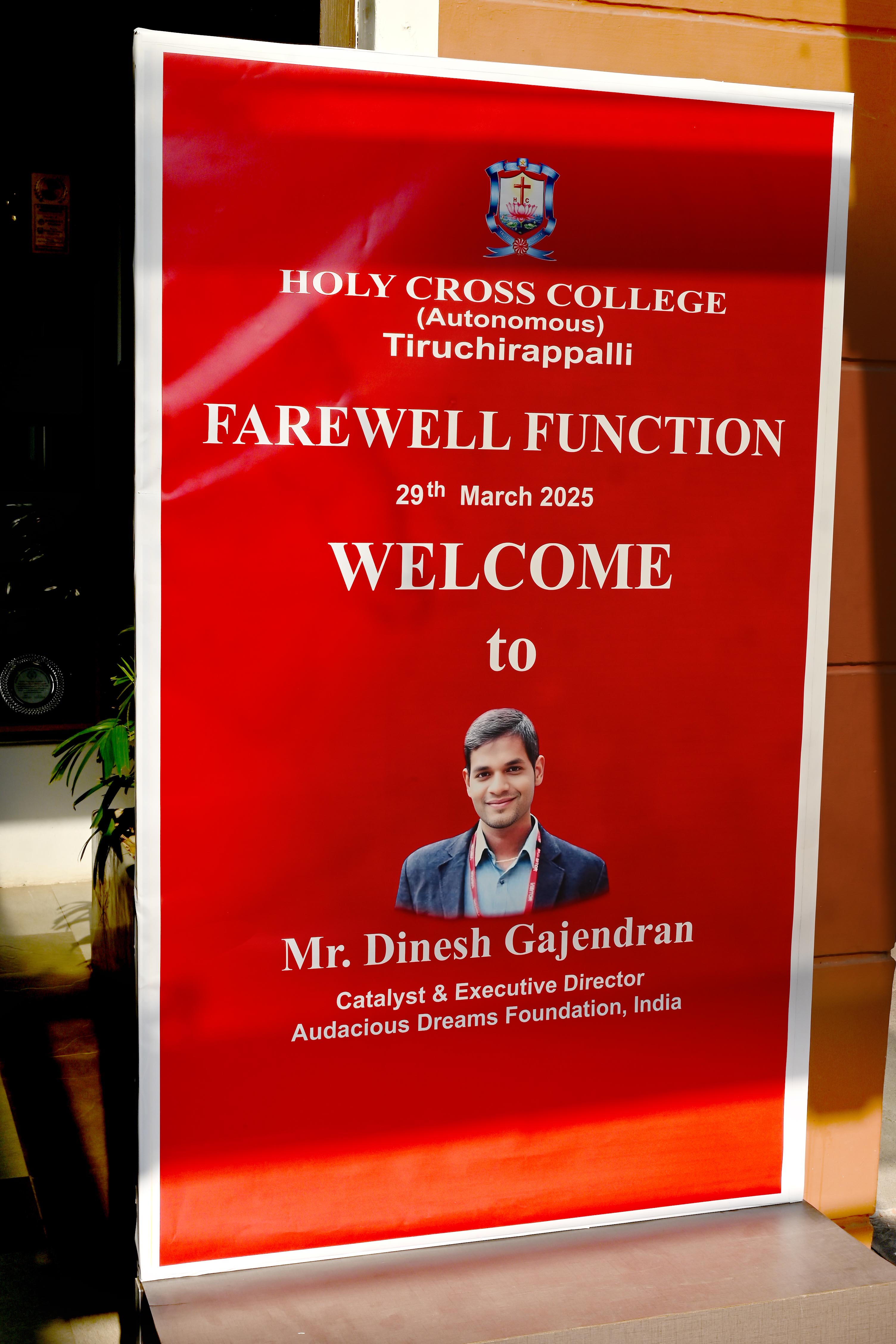 FAREWELL - 29th March 2025